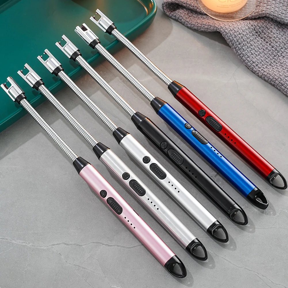 Candle Lighter - 360 ° Type-C Gebogen Winddicht Vlamloze