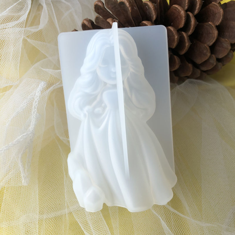 3D Schattige Prinses Siliconen - Candle Molds recensie en prijs