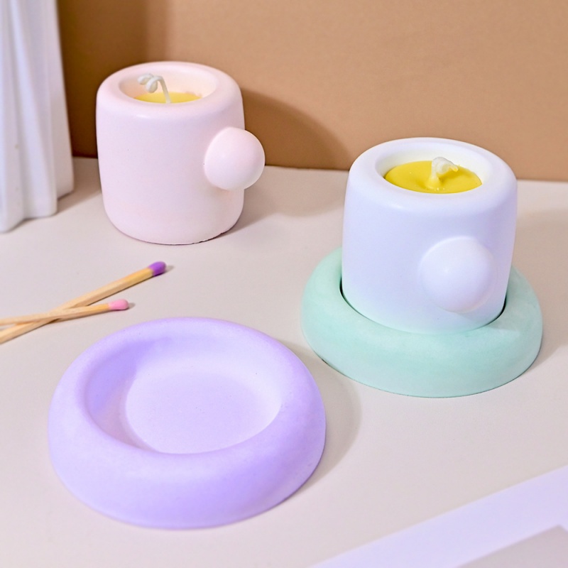 3D Mok Met Coaster Siliconen M - Candle Containers recensie en prijs