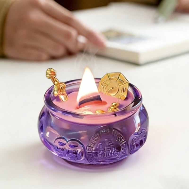 Nieuwjaarscadeau, Paarse Hoorn - Candle Fragrance recensie en prijs