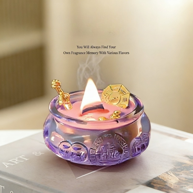 Nieuwjaarscadeau, Paarse Hoorn - Candle Fragrance recensie en prijs