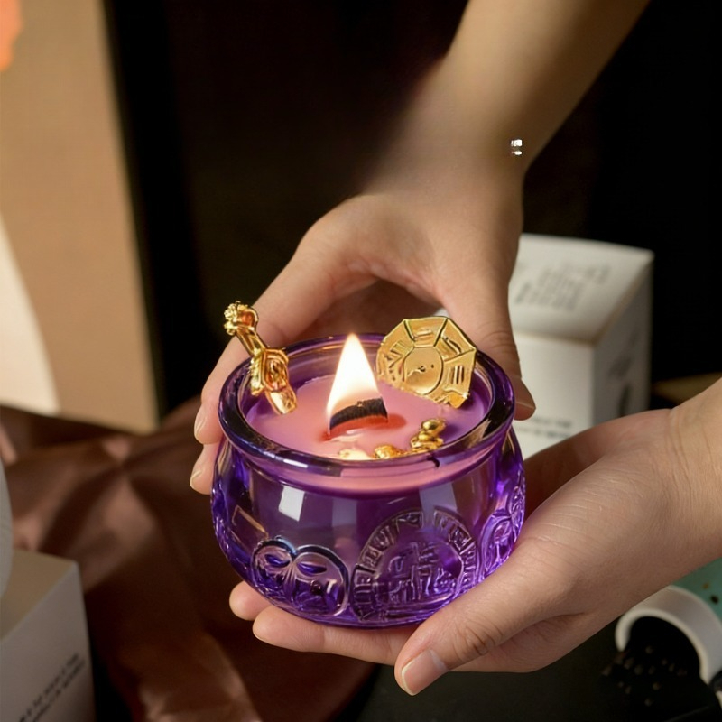Nieuwjaarscadeau, Paarse Hoorn - Candle Fragrance recensie en prijs