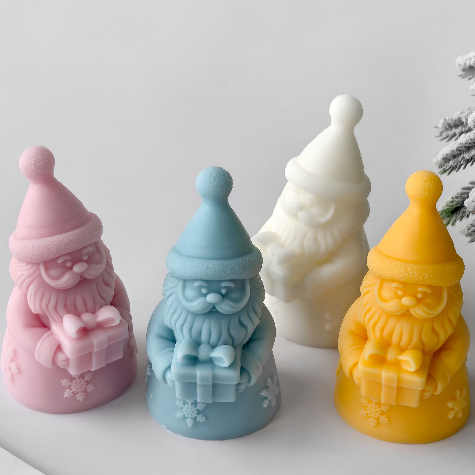 Kerstman Geschenkdoos Silicone - Candle Containers recensie en prijs