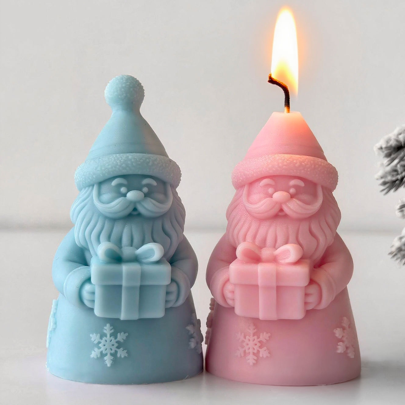 Kerstman Geschenkdoos Silicone - Candle Containers recensie en prijs