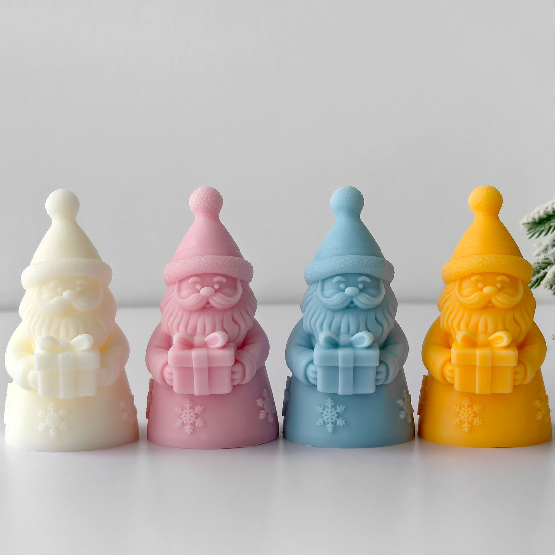 Kerstman Geschenkdoos Silicone - Candle Containers recensie en prijs
