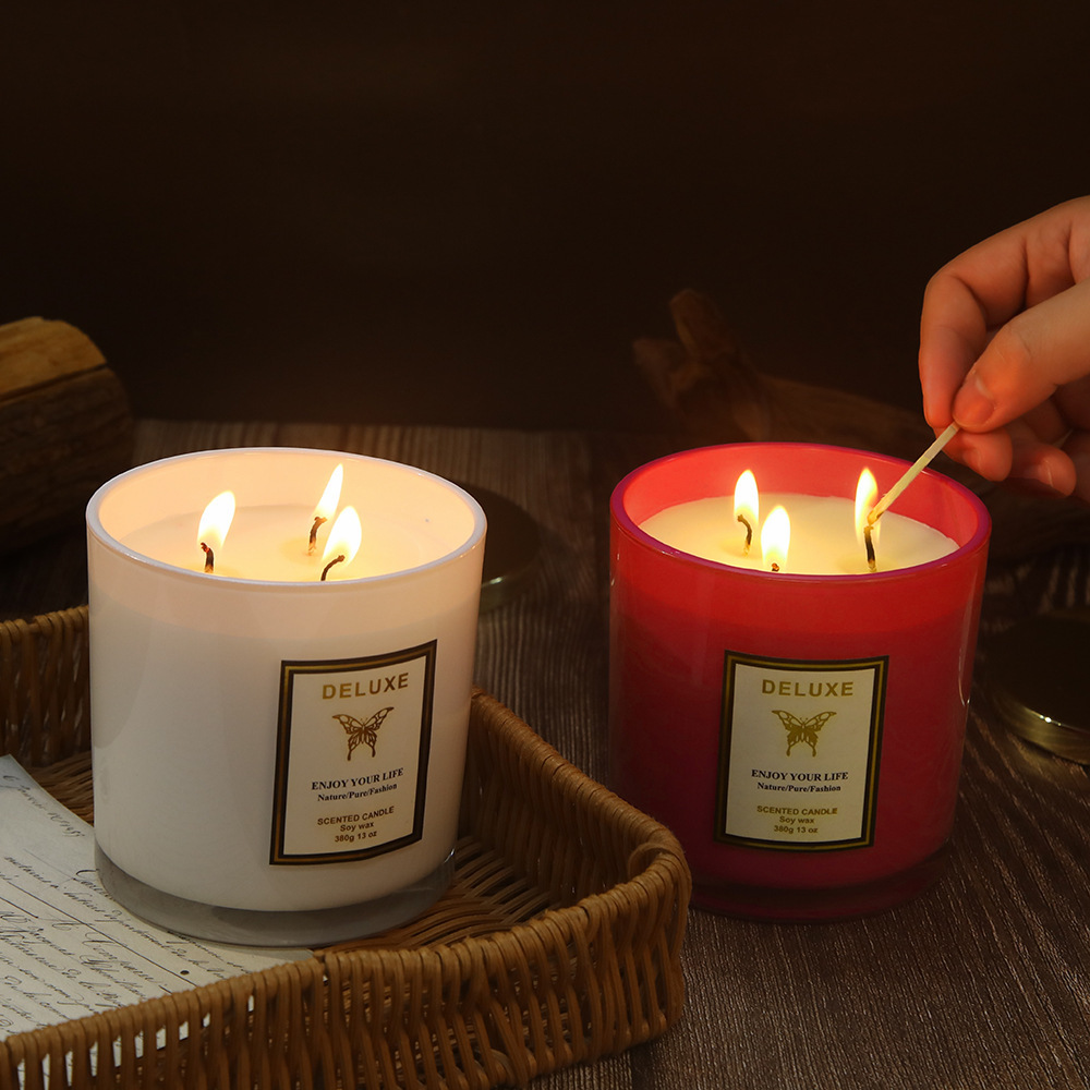 400G gouden glazen geurkaars v - Candle Fragrance recensie en prijs
