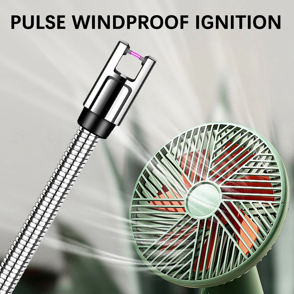 360 °   Type-C Gebogen Winddic - Candle Lighter recensie en prijs